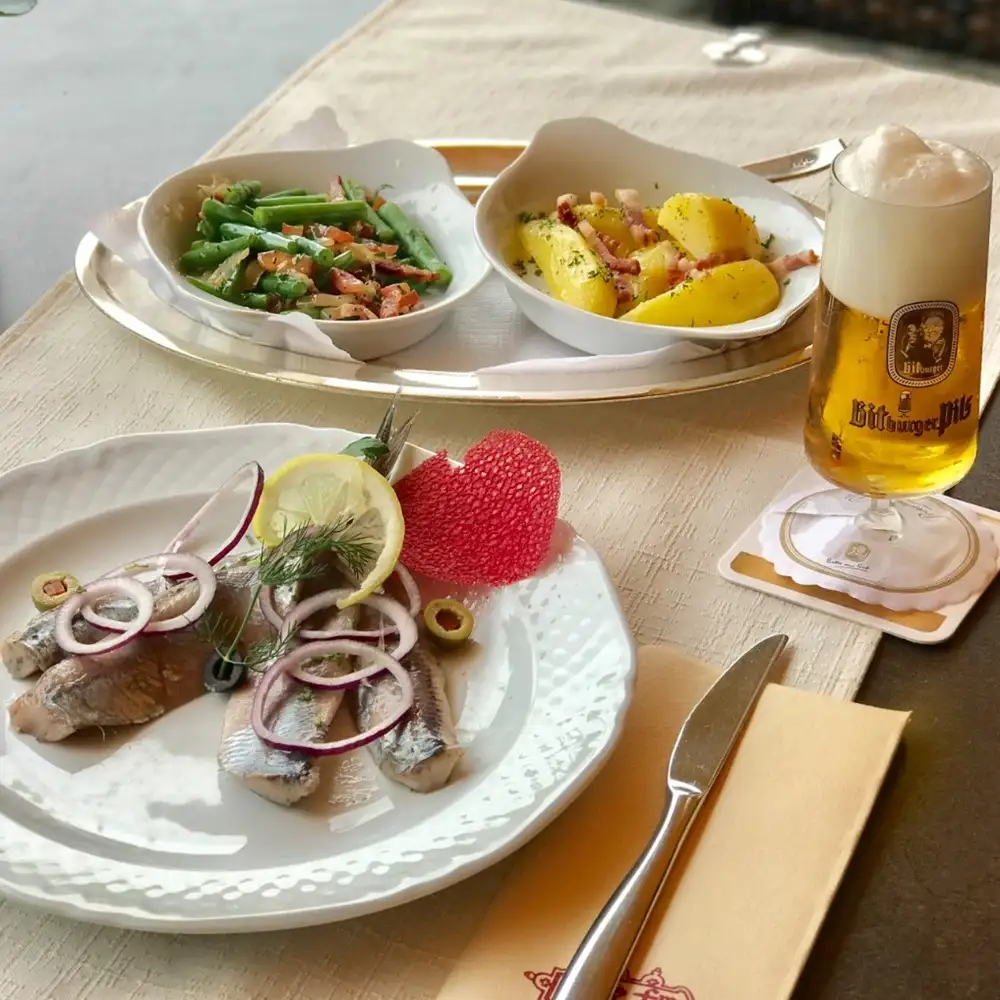 Matjes in Kölns Altstadt
